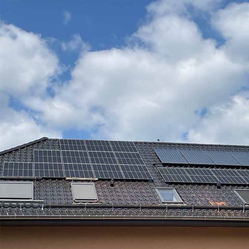 Solar-Anlage Fürstenwalde 36 Module 15KWp zur Volleinspeisung